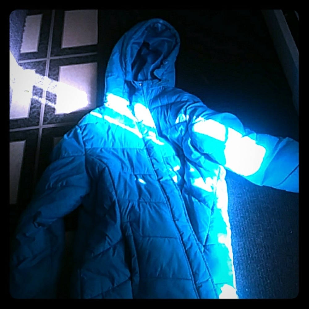 Light blue coat